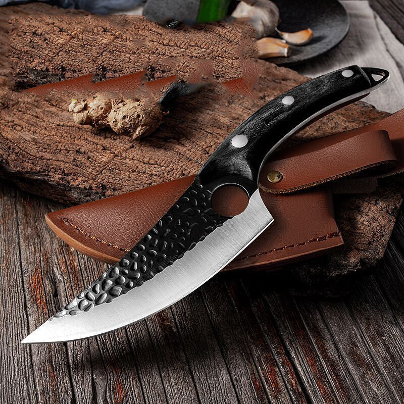 Professional Chef’s Boning Knife – Hand-Forged Butcher & Meat Cutting Tool