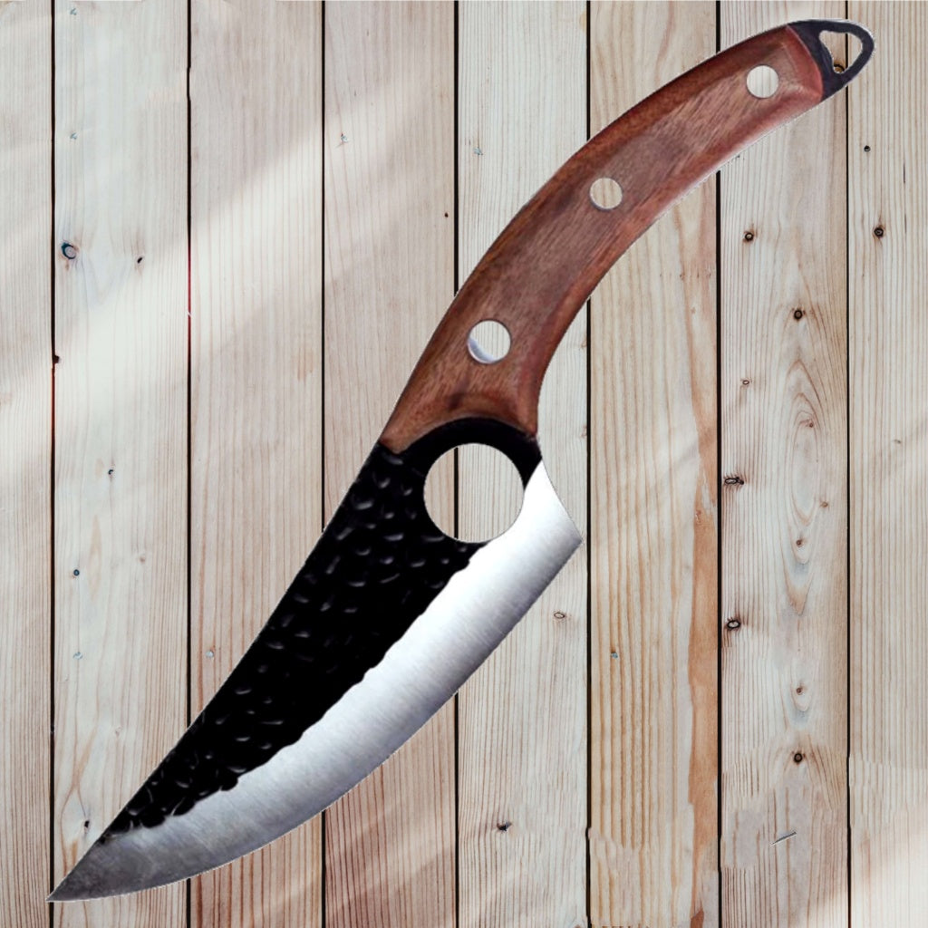 Professional Chef’s Boning Knife – Hand-Forged Butcher & Meat Cutting Tool