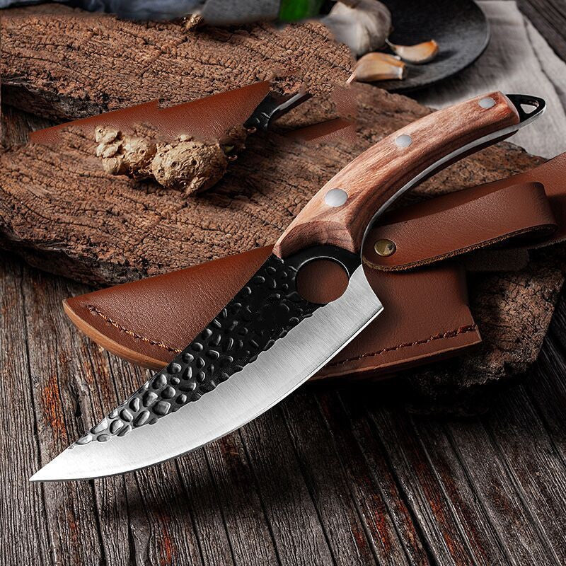 Professional Chef’s Boning Knife – Hand-Forged Butcher & Meat Cutting Tool