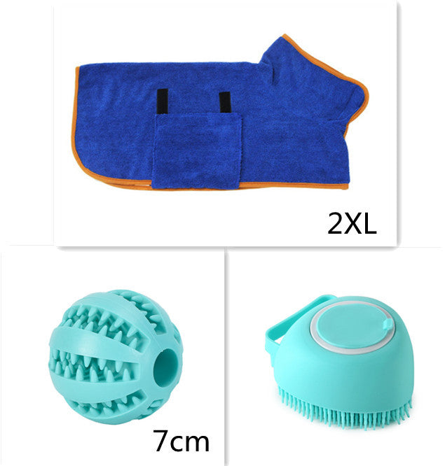 Silicone Pet Grooming & Bath Brush