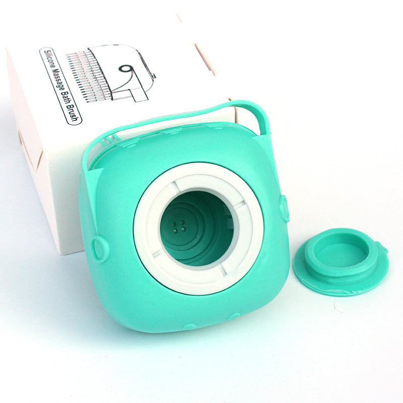 Silicone Pet Grooming & Bath Brush