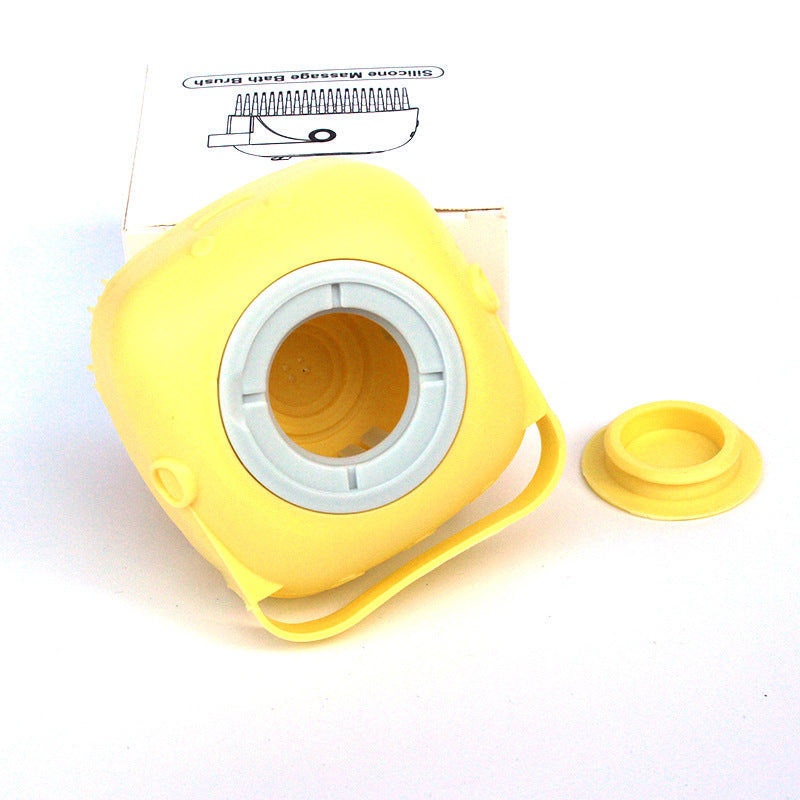 Silicone Pet Grooming & Bath Brush