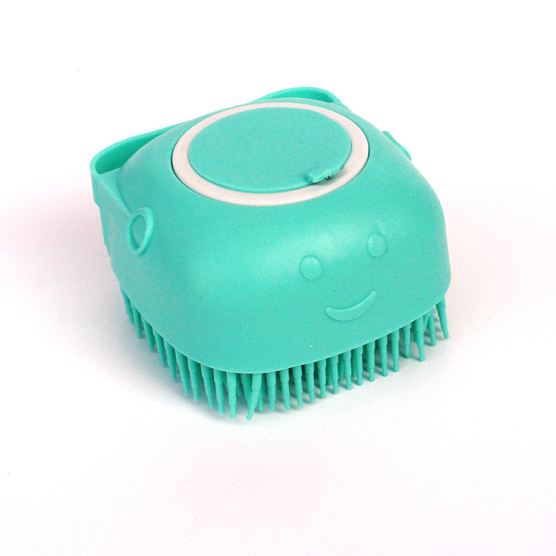 Silicone Pet Grooming & Bath Brush