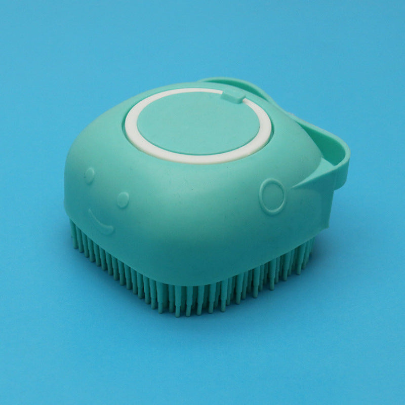 Silicone Pet Grooming & Bath Brush