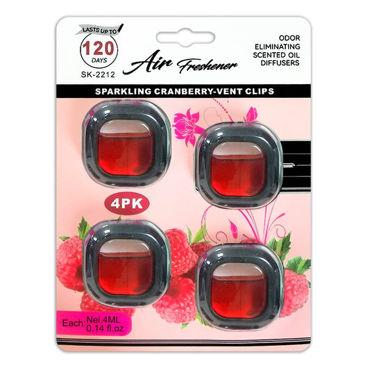 Long-Lasting Car Perfume – Mini Air Freshener Bottle, Multiple Fragrances